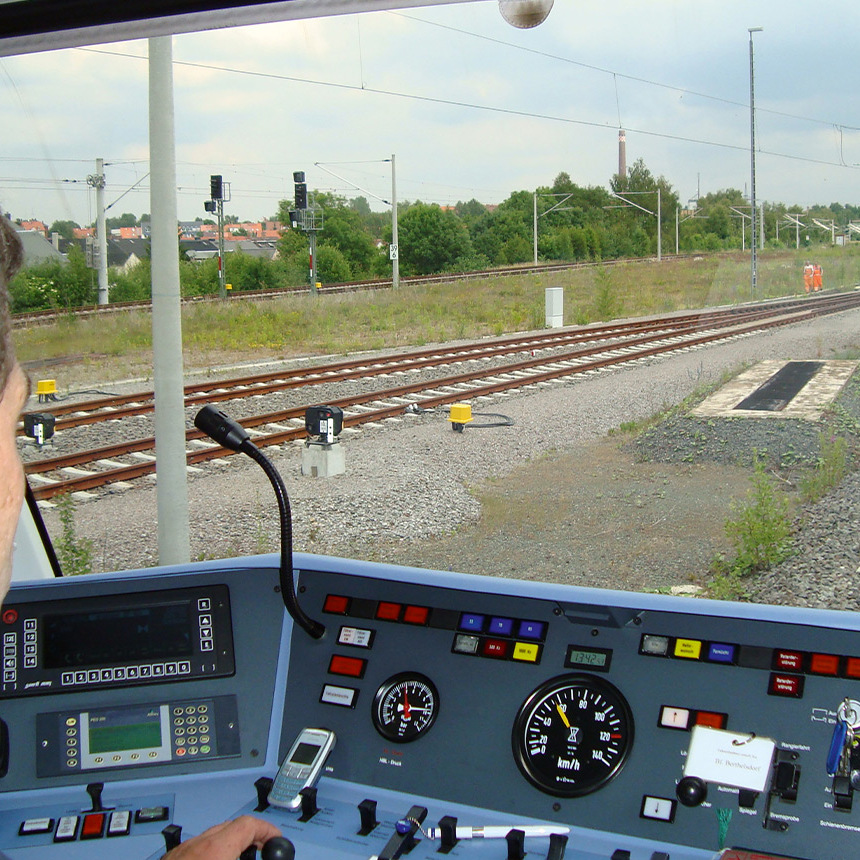 Öffnen Stressprävention für Lokrangierführer